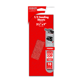 Diablo DCS323320S10G 1/3 Sheet 320-Grit Sanding Sheets (10-Piece)